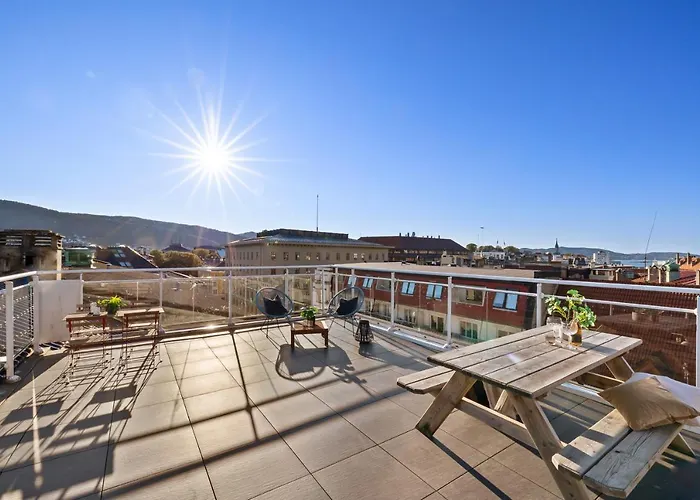 2 Min To Bryggen - Rooftop - Office With 49\